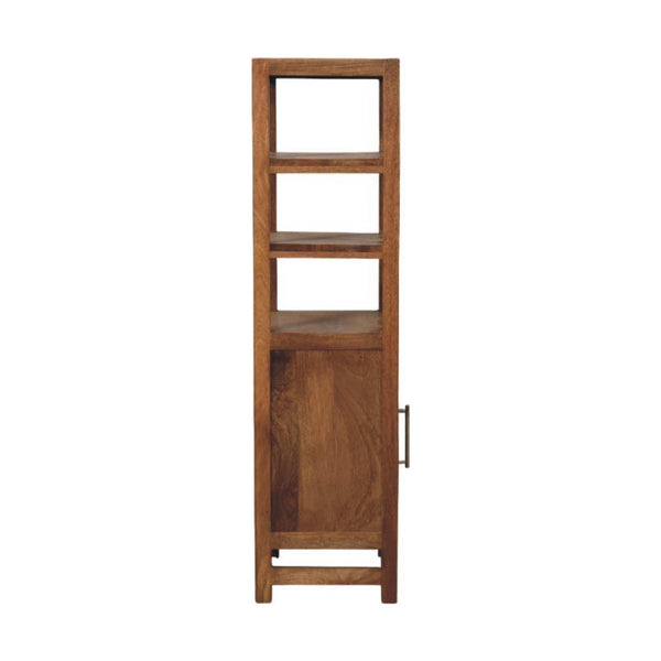 Saffron Rattan Tall Cabinet - Living with Luxury