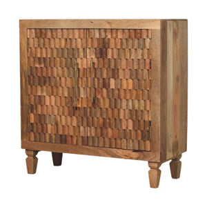 Cadiz Carved Block Cabinet - Living with Luxury