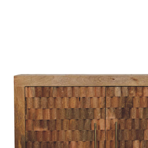 Cadiz Carved Block Cabinet - Living with Luxury