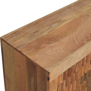 Cadiz Carved Block Cabinet - Living with Luxury