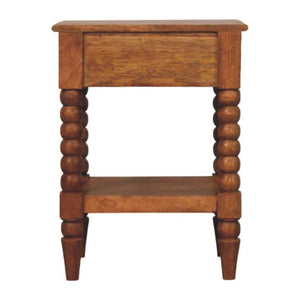 Spindle Bedside Table