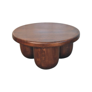 Clara Sculpted Coffee Table - Living with Luxury