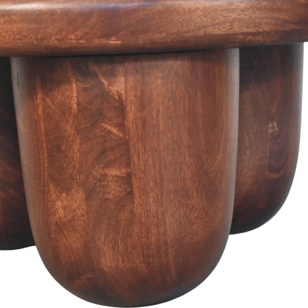 Clara Sculpted Coffee Table - Living with Luxury