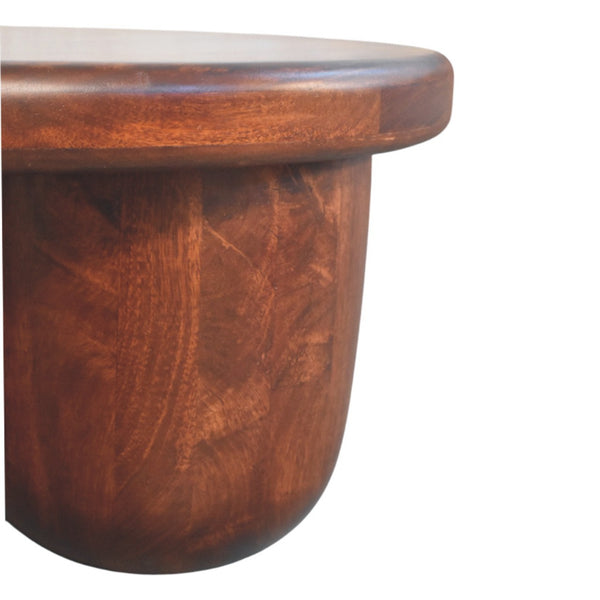 Clara Sculpted Coffee Table - Living with Luxury