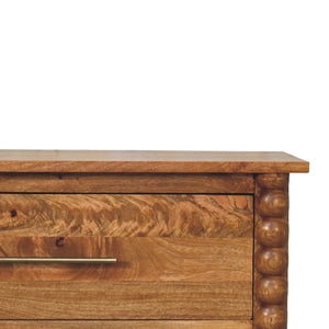 Spindle 3-Drawer Chest - Living with Luxury