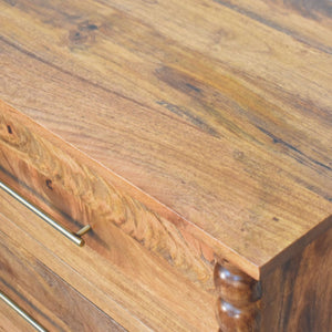 Spindle 3-Drawer Chest - Living with Luxury