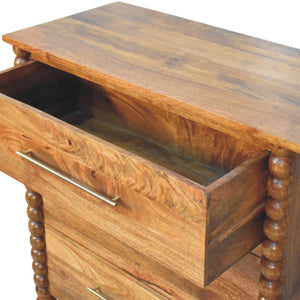 Spindle 3-Drawer Chest - Living with Luxury