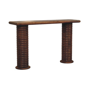 Sculpted Leg Console - Living with Luxury