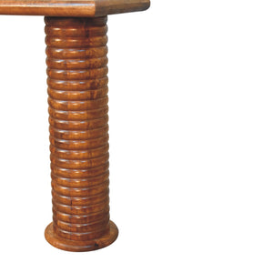 Sculpted Leg Console - Living with Luxury