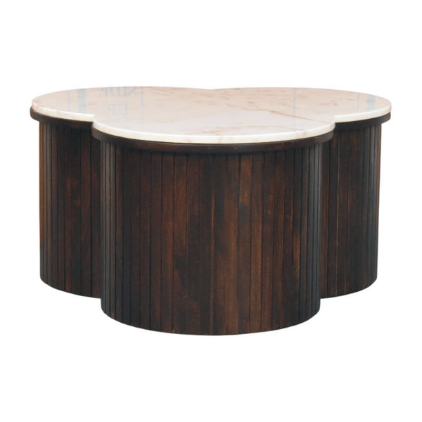 Verona Marble Coffee Table - Living with Luxury