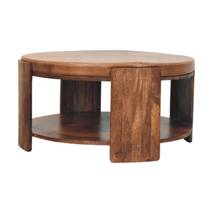 Savoy Leather Coffee Table - Living with Luxury