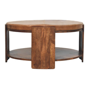 Savoy Leather Coffee Table - Living with Luxury