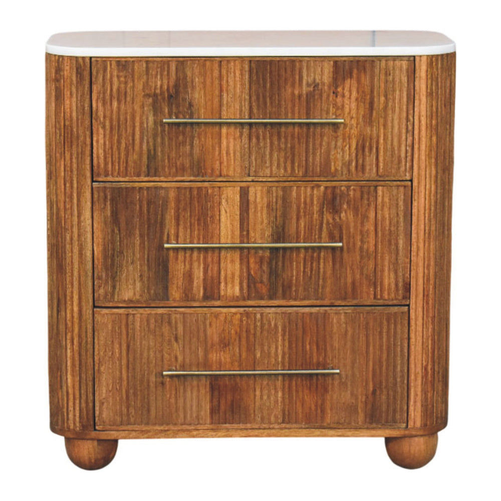 Beaumont Marble Chest - Living with Luxury