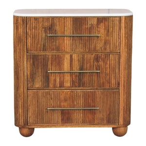 Beaumont Marble Chest - Living with Luxury