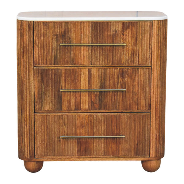 Beaumont Marble Chest - Living with Luxury