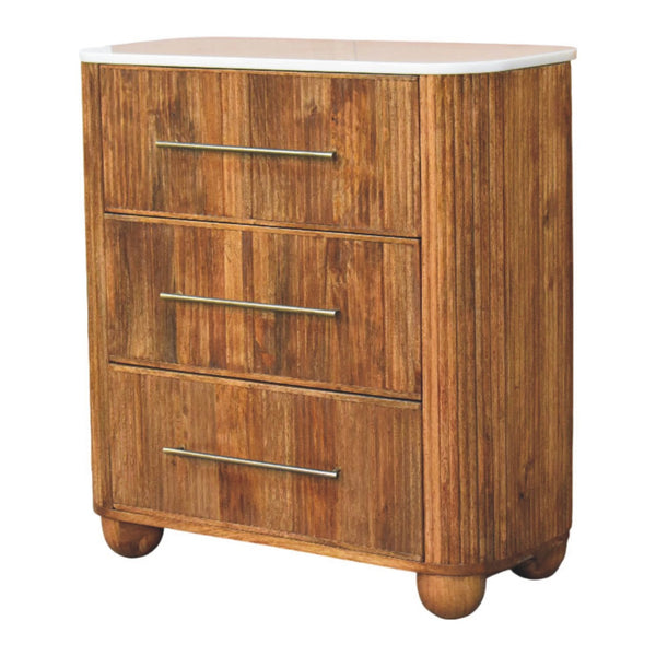 Beaumont Marble Chest - Living with Luxury