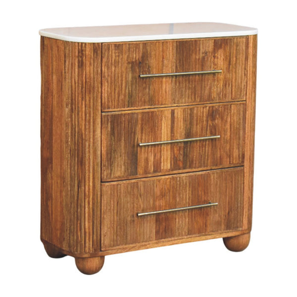 Beaumont Marble Chest - Living with Luxury