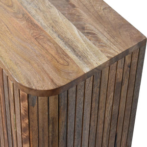 Fluted Curve Cabinet - Living with Luxury