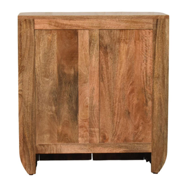 Fluted Curve Cabinet - Living with Luxury