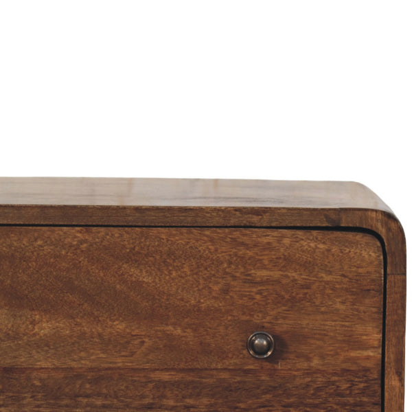 Curve Edge 3 Drawer Chest - Living with Luxury