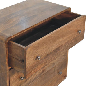 Curve Edge 3 Drawer Chest - Living with Luxury