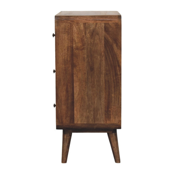 Curve Edge 3 Drawer Chest - Living with Luxury