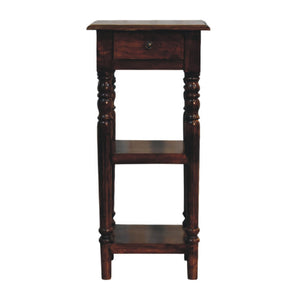 Tall Turned Leg Side Table