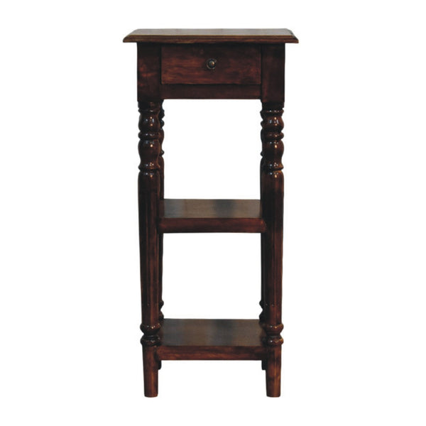 Tall Turned Leg Side Table
