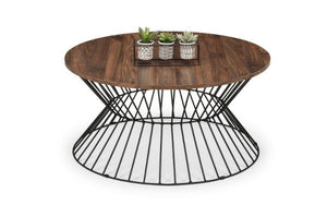 Jersey Round Wire Coffee Table - Living with Luxury