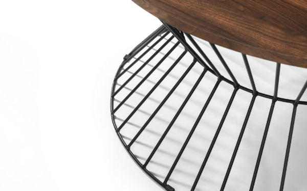 Jersey Round Wire Coffee Table - Living with Luxury