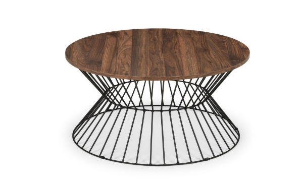 Jersey Round Wire Coffee Table - Living with Luxury