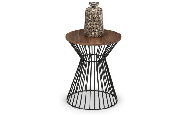 Jersey Round Wire Lamp Table - Living with Luxury