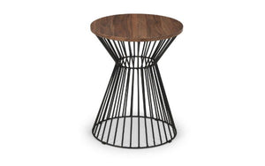 Jersey Round Wire Lamp Table - Living with Luxury