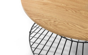 Jersey Round Wire Coffee Table - Living with Luxury