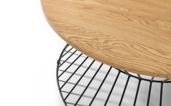 Jersey Round Wire Coffee Table - Living with Luxury