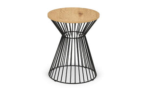 Jersey Round Wire Lamp Table - Living with Luxury