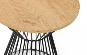 Jersey Round Wire Lamp Table - Living with Luxury