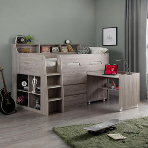Jupiter Midsleeper Grey Oak - Living with Luxury