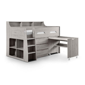 Jupiter Midsleeper Grey Oak - Living with Luxury