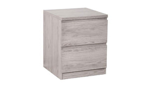Jupiter 2 Drawer Bedside - Living with Luxury