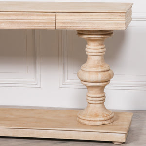 180cm Wooden Console Table with Drawers – view 5