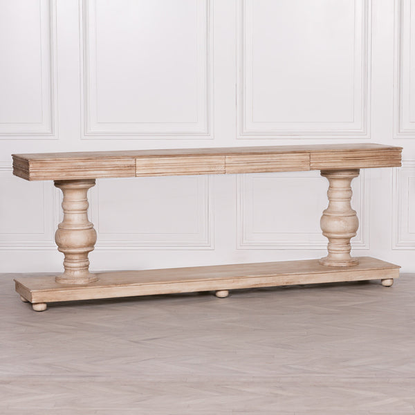 Wooden Console Table with Drawers – view 7