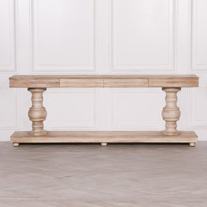 Wooden Console Table with Drawers – view 9