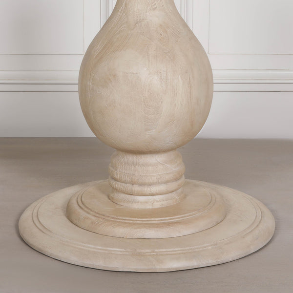 Blanche Wooden Round Dining Table 152cm – view 6
