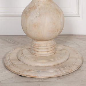 Blanche Wooden Round Dining Table 152cm – view 15