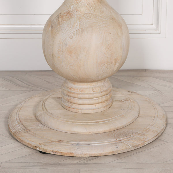 Blanche Wooden Round Dining Table 152cm – view 15