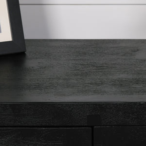 Black Wooden Contemporary Sideboard – view 6