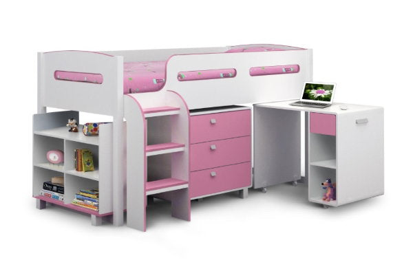 Kimbo Pink Cabin Bed - Living with Luxury