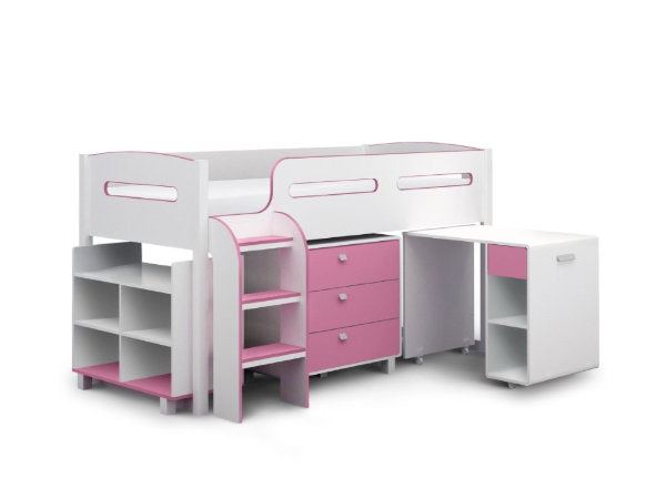 Kimbo Pink Cabin Bed - Living with Luxury