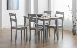 Kobe Compact Rectangular Table - Grey - Living with Luxury